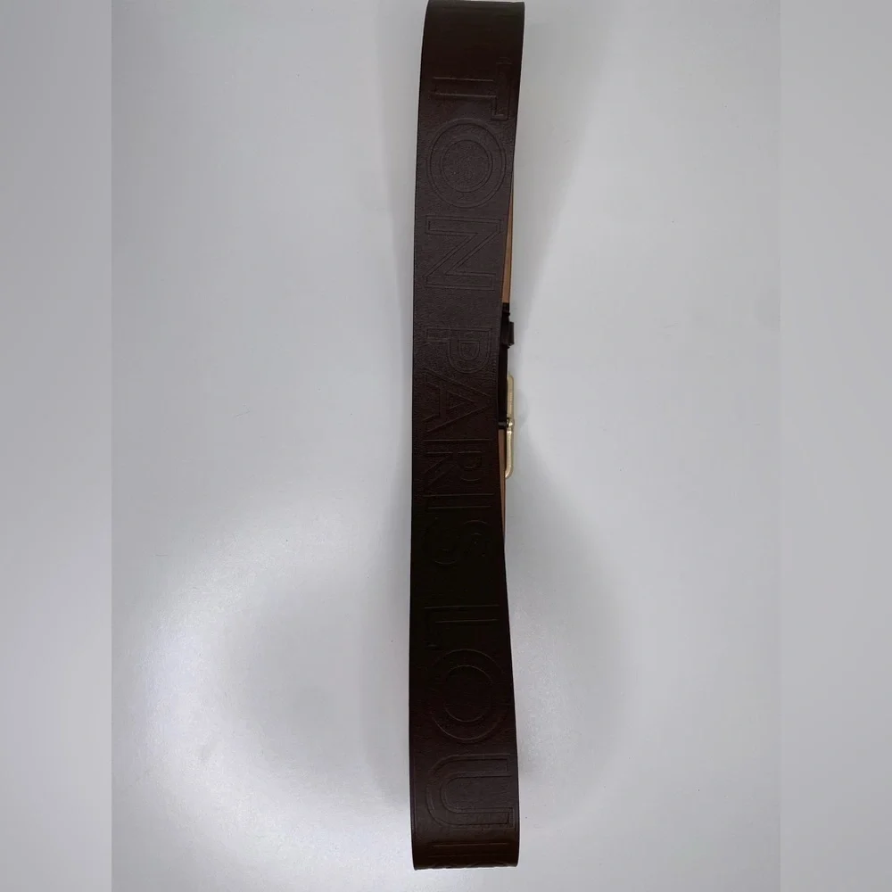 Louis Vuitton Printed Leather Belt Automne Hiver